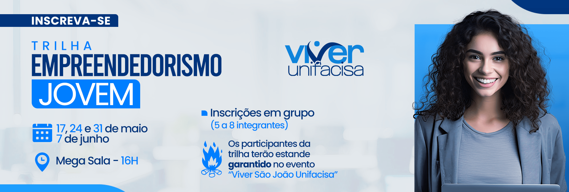 Programa “Viver Unifacisa” lança regulamento da “Trilha Empreendedorismo Jovem 2024”; Saiba como participar