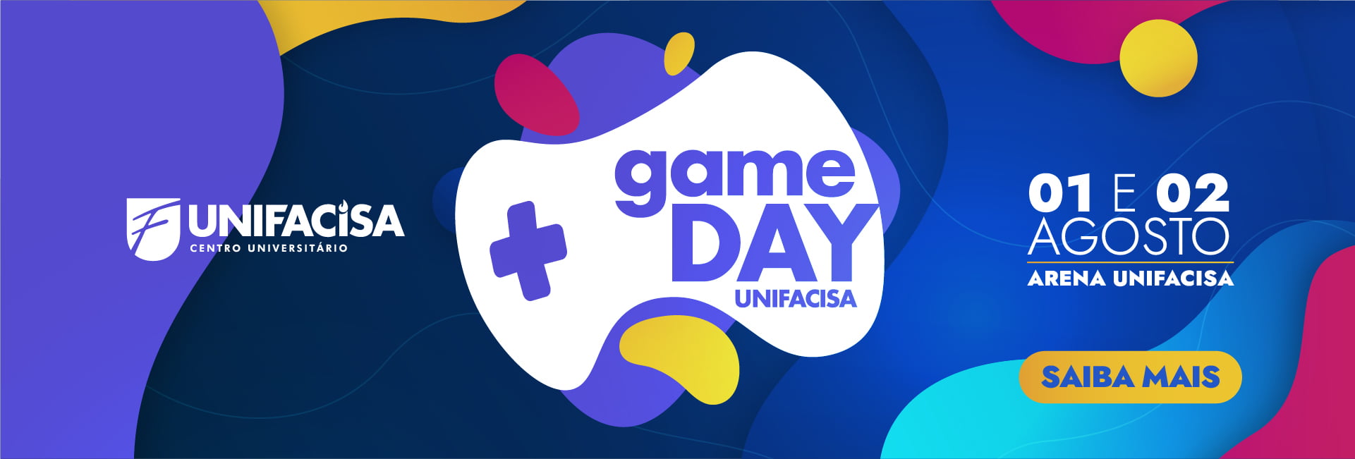 Game Day acontecerá na Unifacisa nos próximos dias 1 e 2 de agosto 