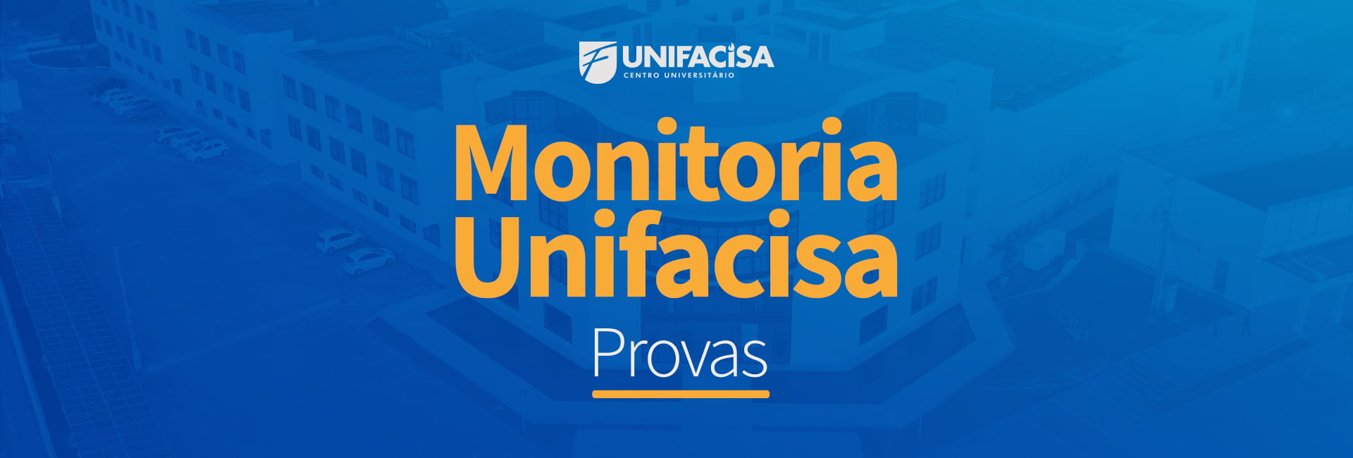 Confira o cronograma de provas do Processo Seletivo de Monitoria 2024.2