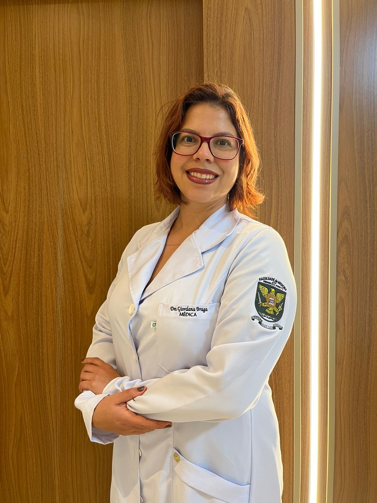Foto do Professor Giordana Campos Braga