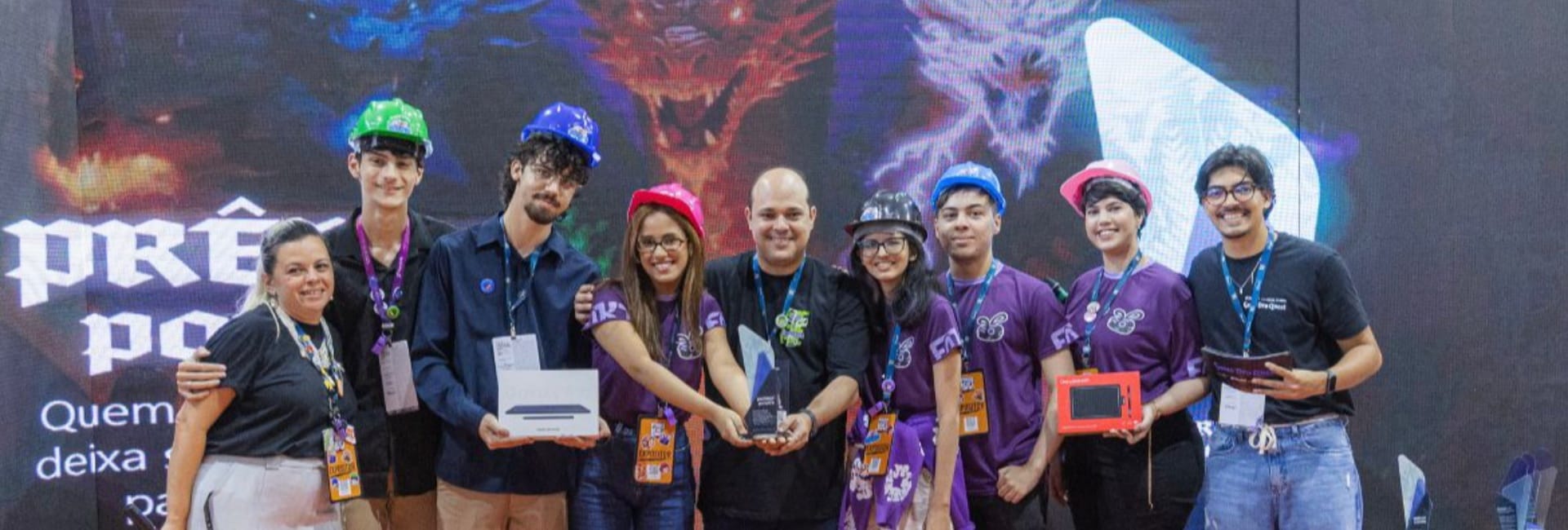 Alunos de Jogos Digitais conquistam prêmio no Game Dev Quest e garantem vaga na Gamescom Alemanha