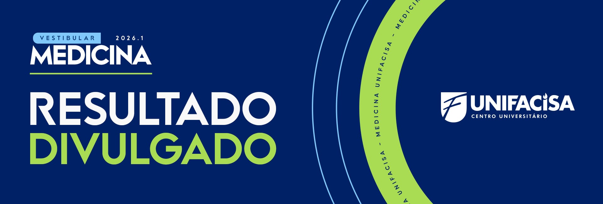 Resultado do vestibular de Medicina 2026.1; Confira