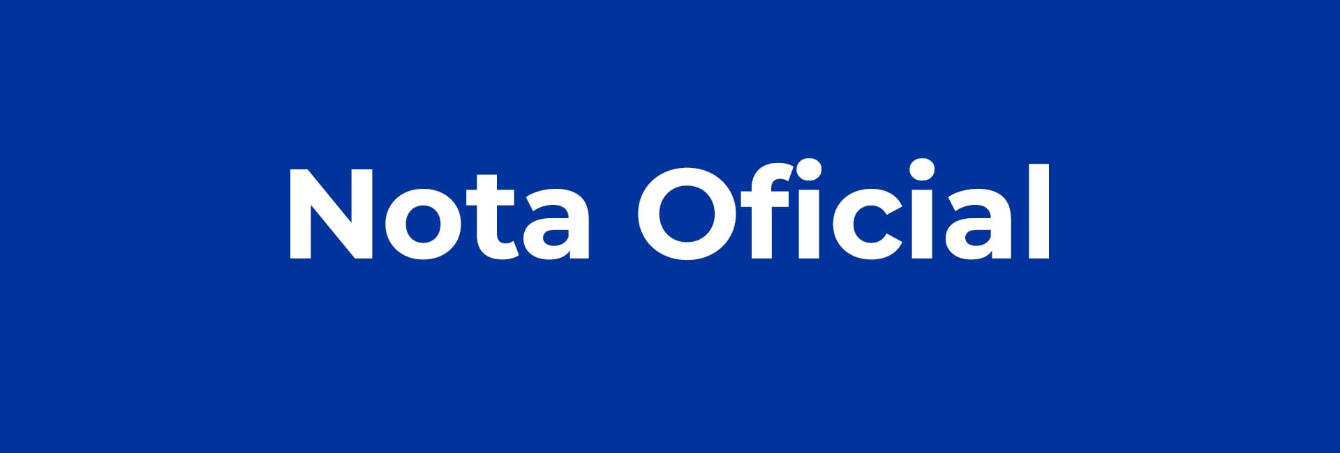 NOTA DE ESCLARECIMENTO