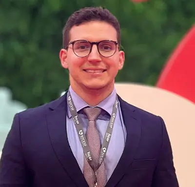 Foto do Professor Diego Moraes de Moura