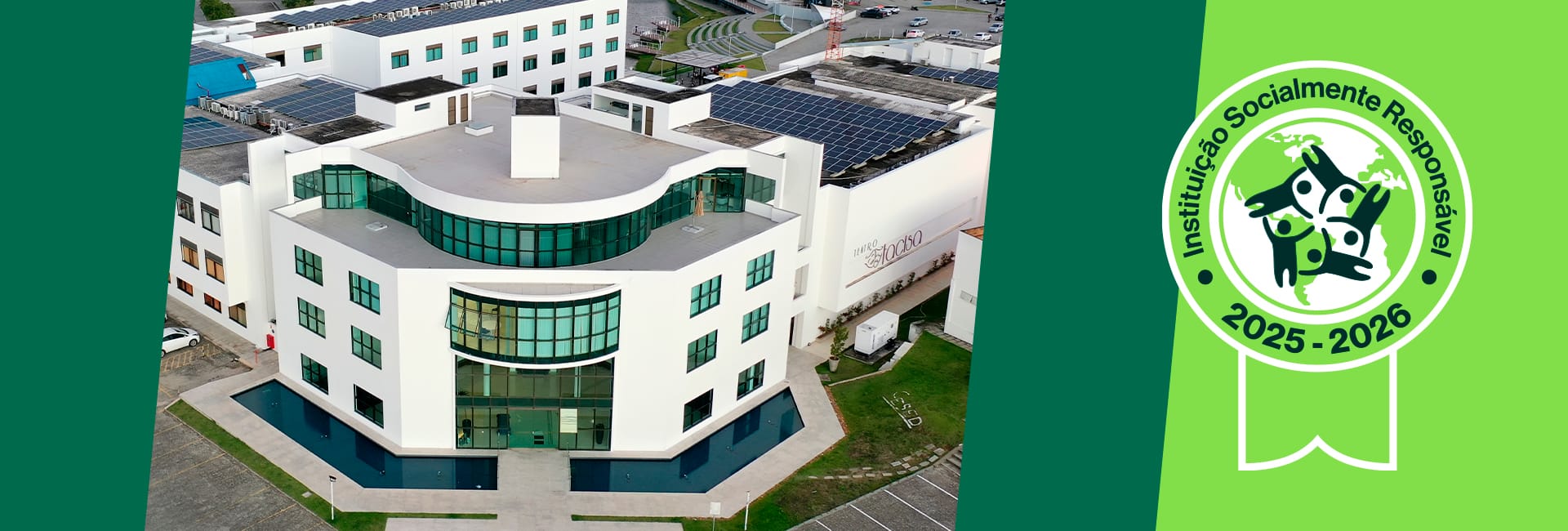 Unifacisa renova Selo de Instituição Socialmente Responsável e celebra 21 anos de práticas ESG na Paraíba