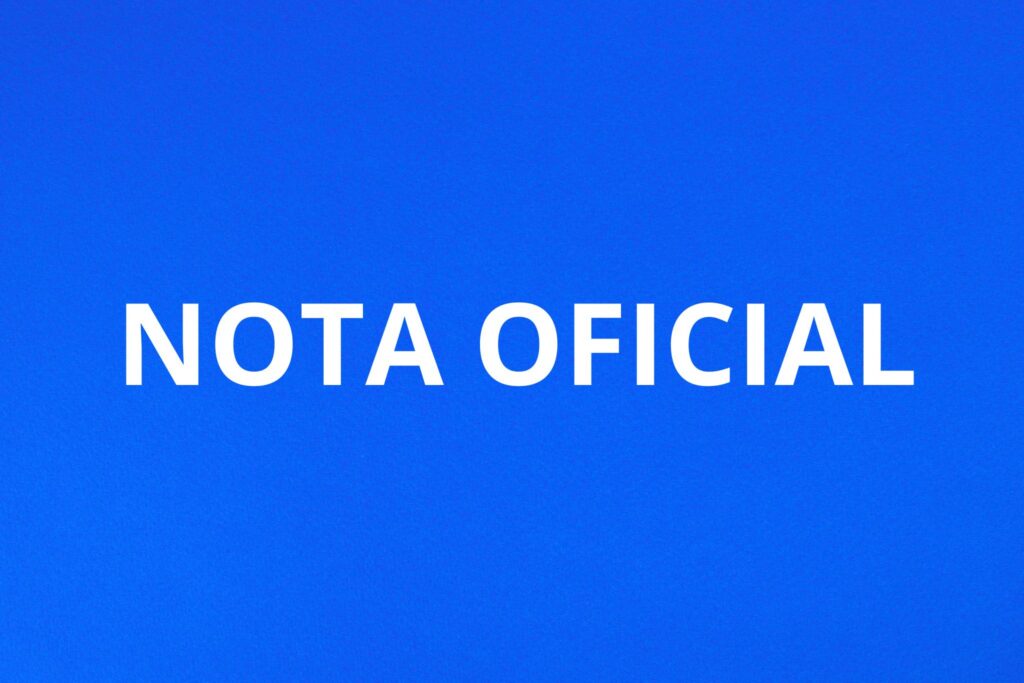 NOTA OFICIAL – RESULTADO VESTIBULAR 2027.1